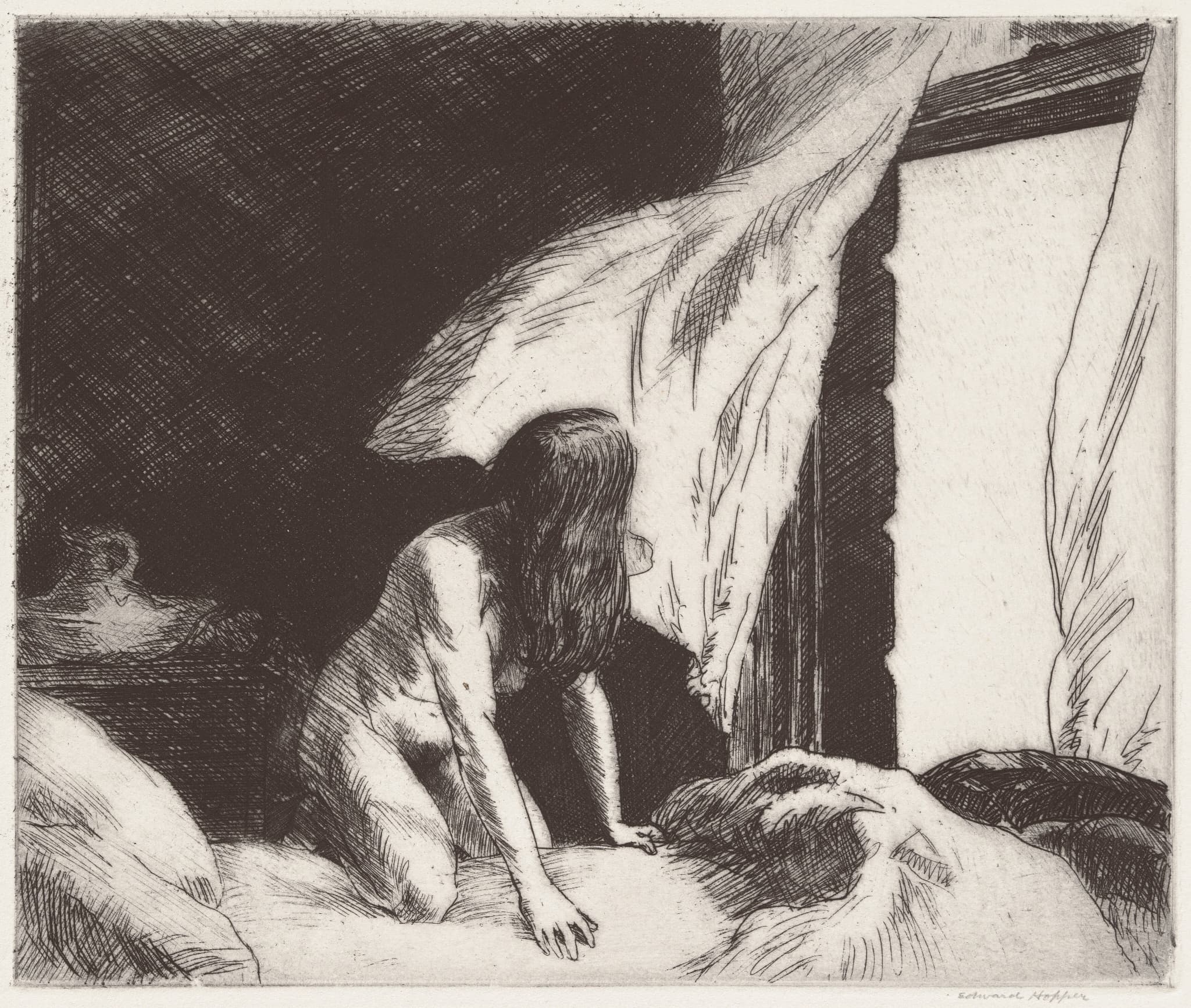 Evening Wind by Edward Hopper