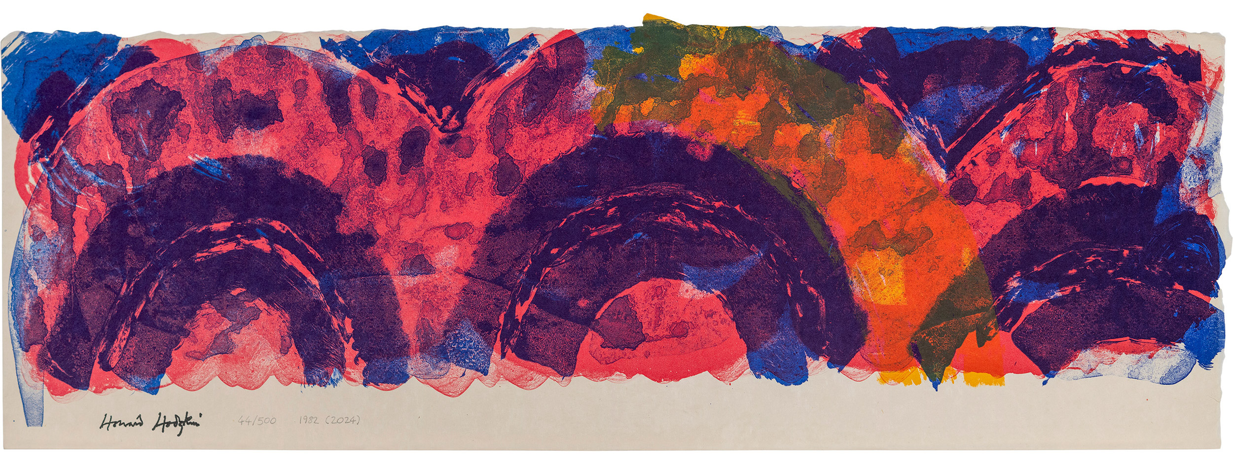 Indian Leaves by Howard Hodgkin