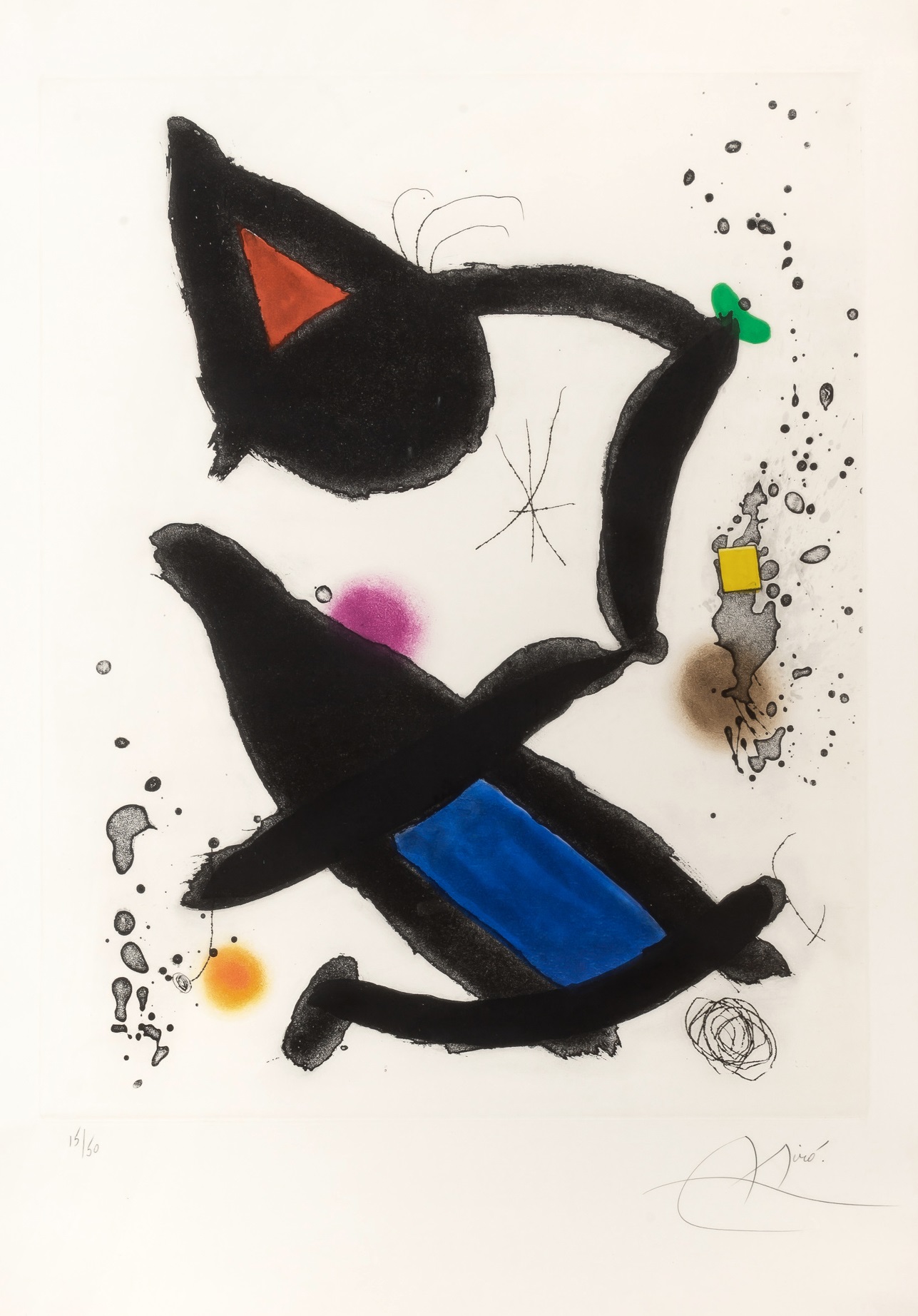 Le Roi David by Joan Miró