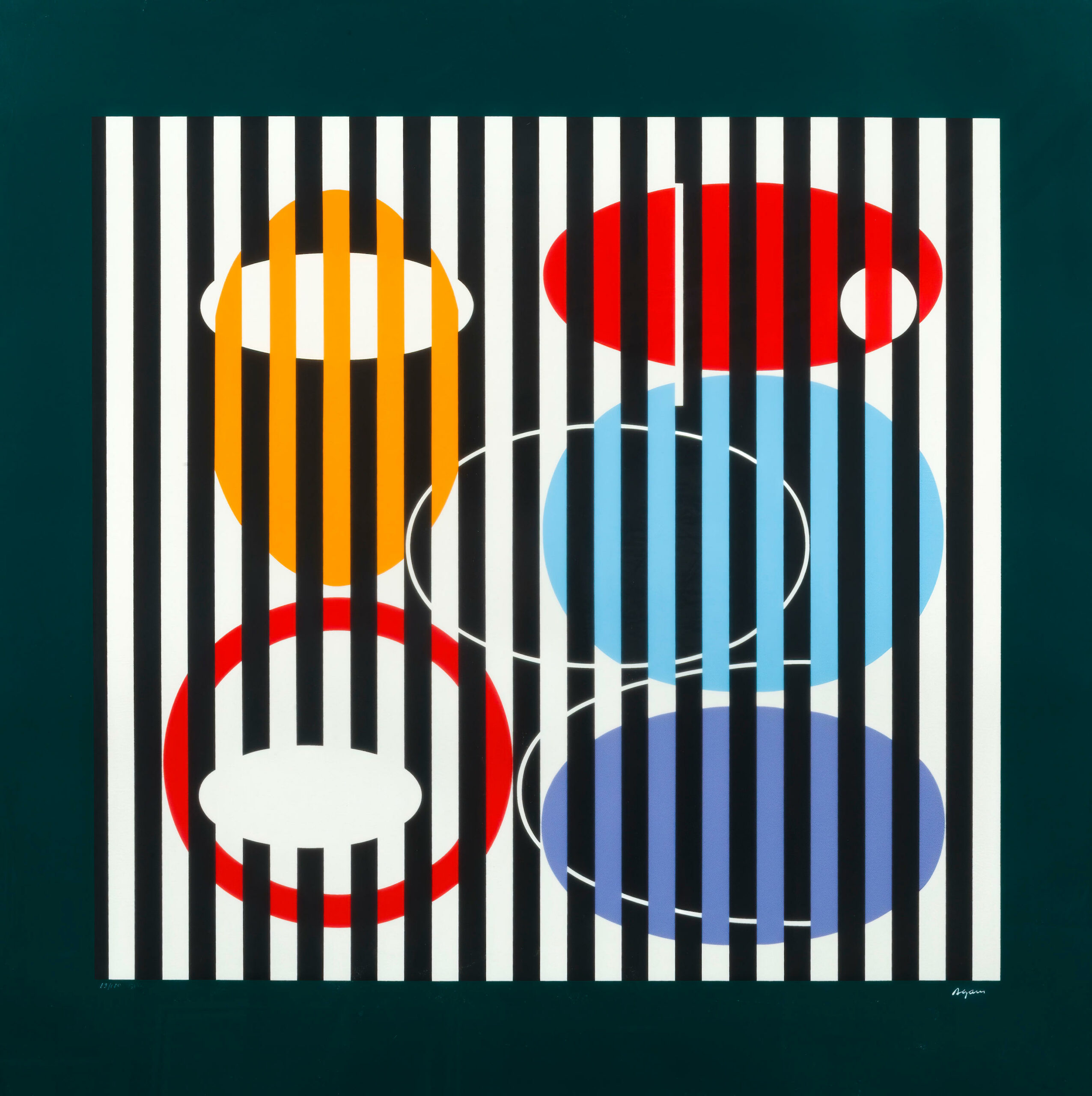 End to end Suite by Yaacov Agam