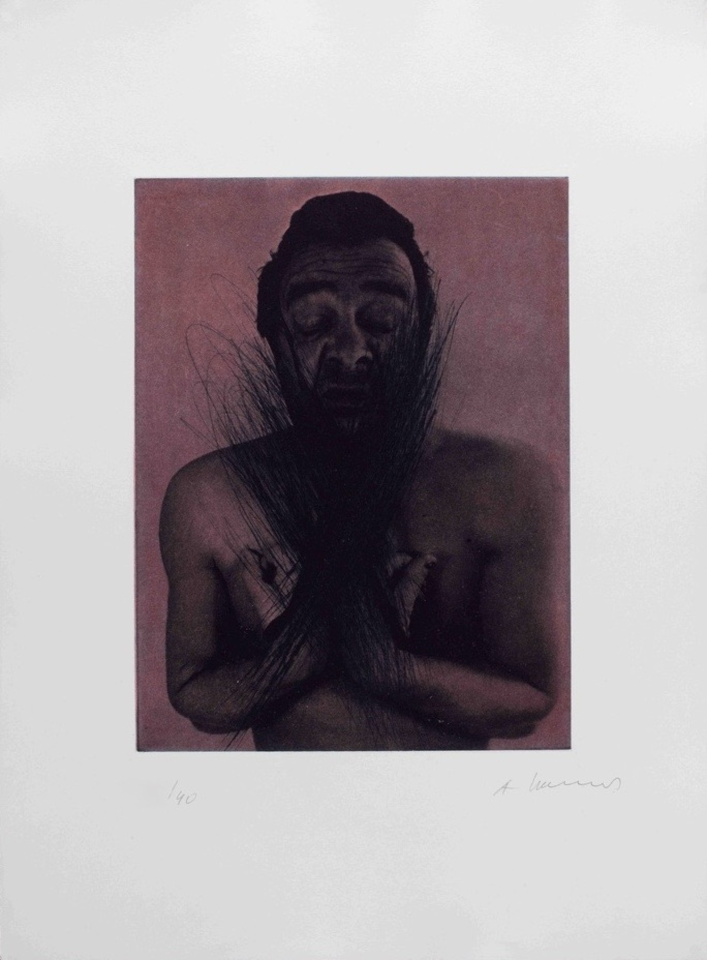 Bode Pose II by Arnulf Rainer