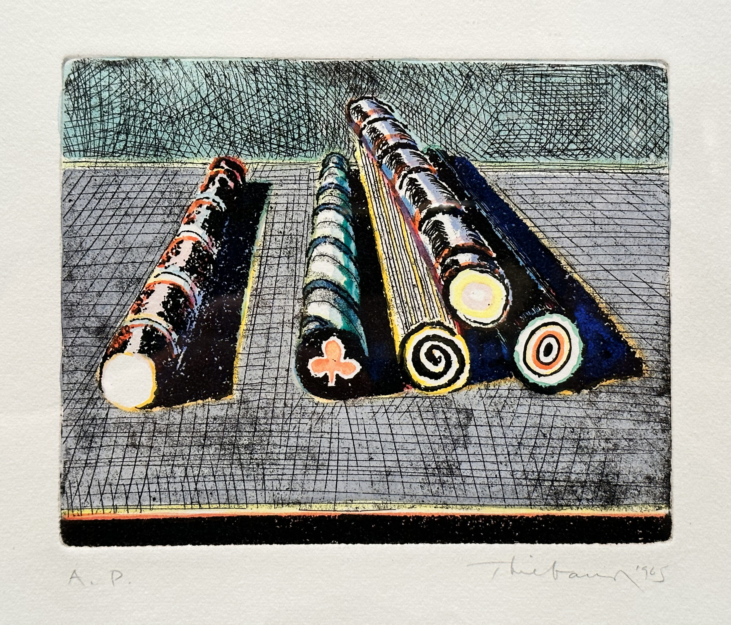 Stick Candy by Wayne Thiebaud