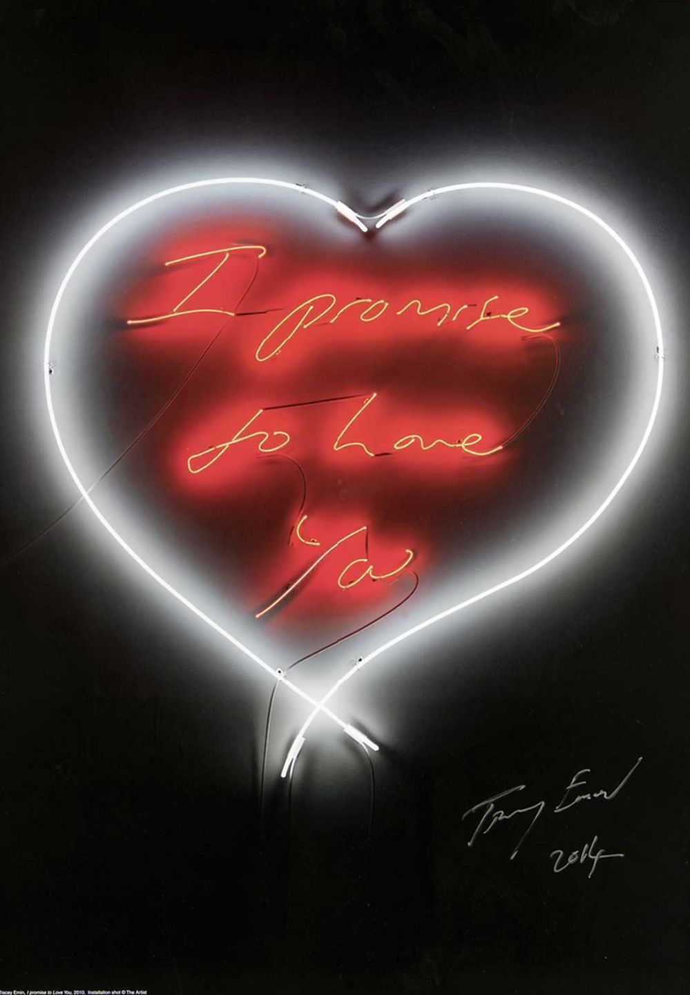 I Promise To Love You by Tracey Emin