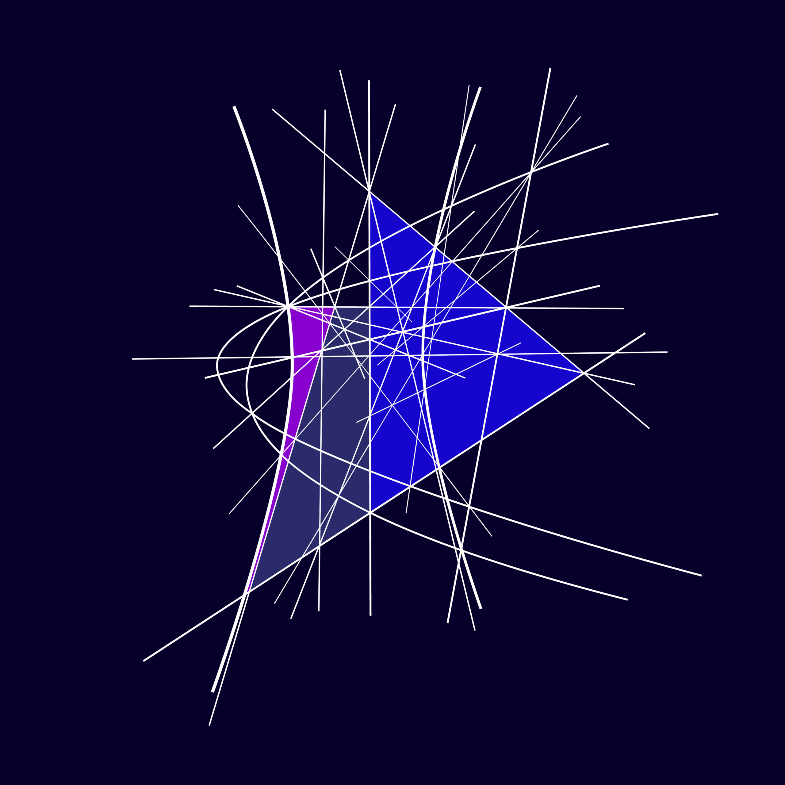 Hyperbola with Parabola by Clifford Singer