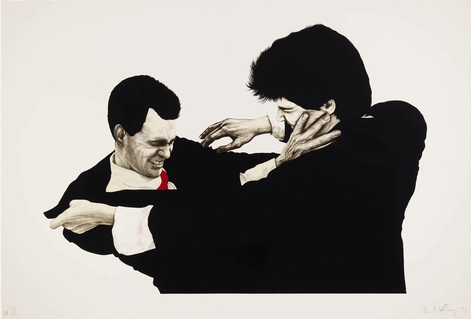 Frank & Glenn by Robert Longo