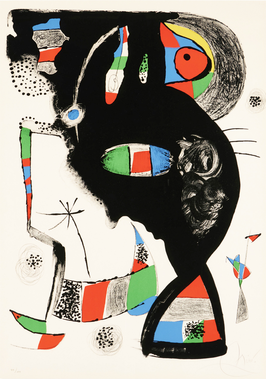 42, Rue Blomet by Joan Miró