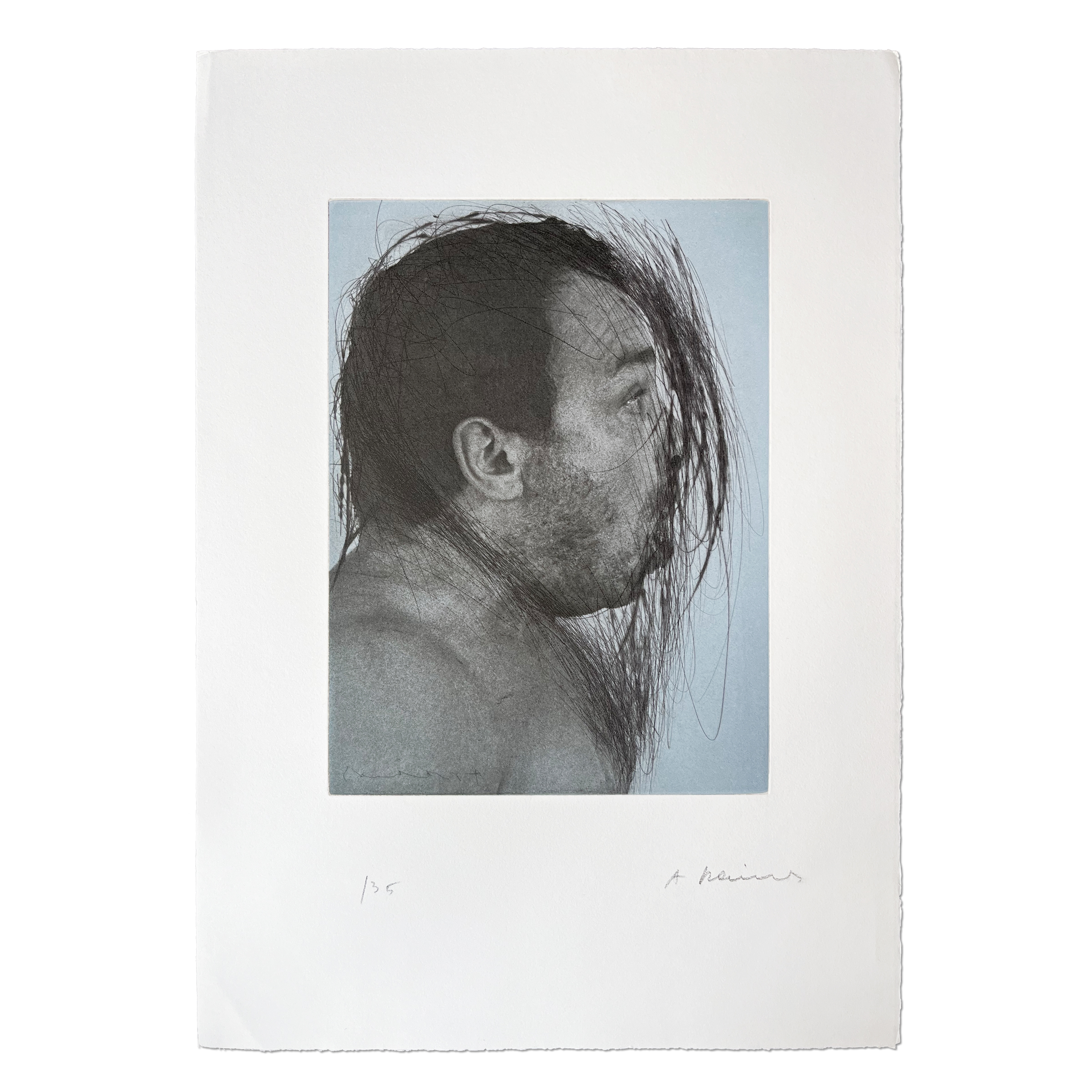 Self-Portrait by Arnulf Rainer