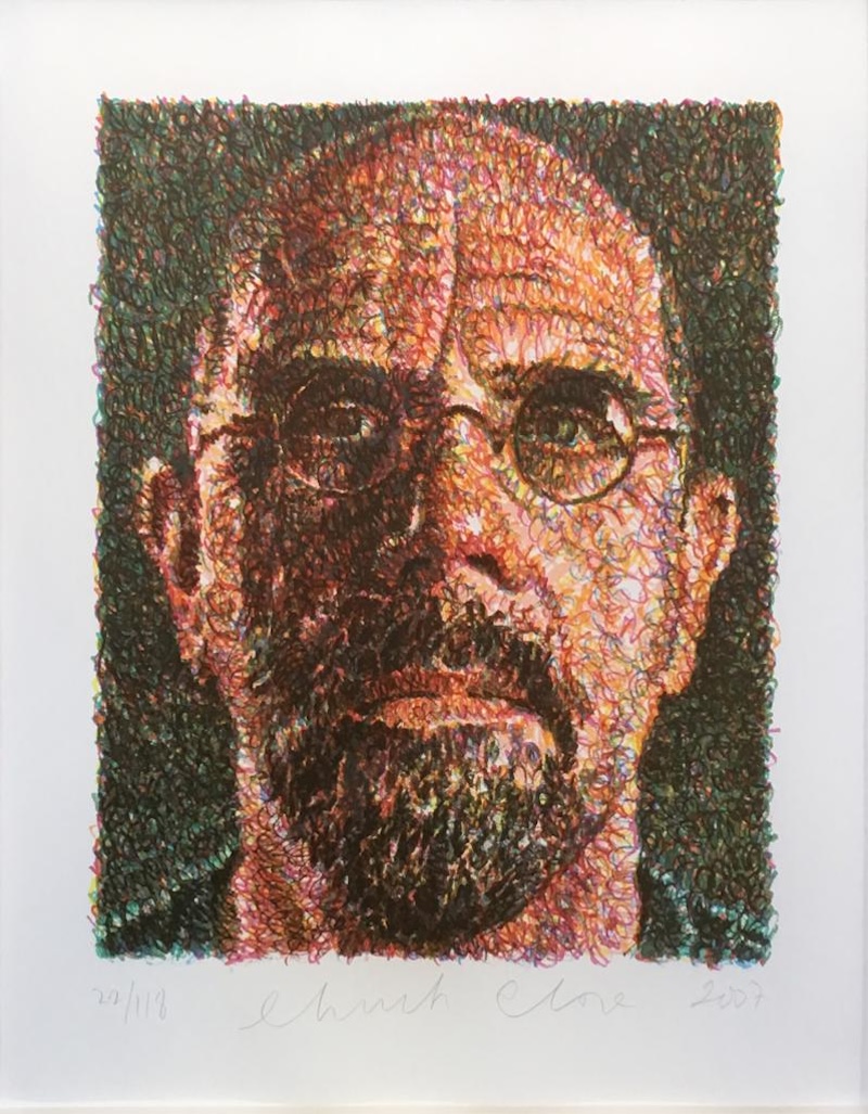 Self Portrait (Lincoln Center) by Chuck Close