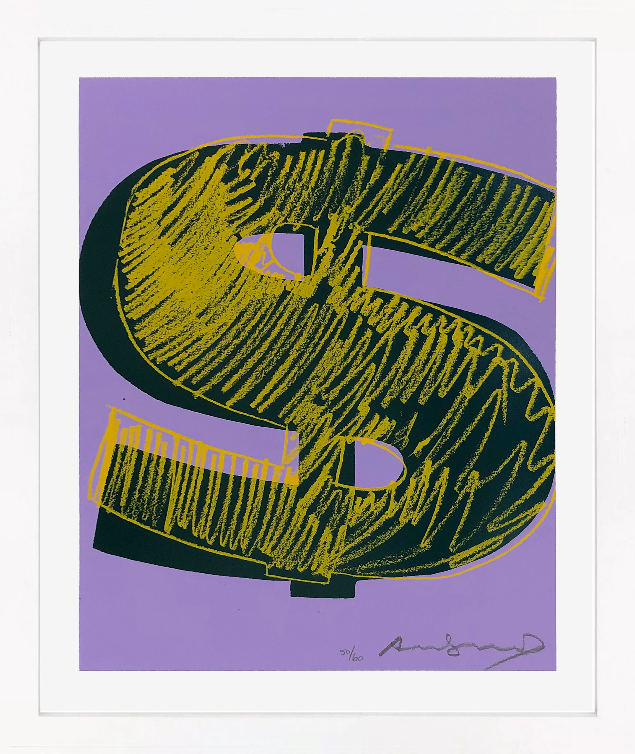 $(1) FS II.277 (unique hand signed screen print), 1982 by Andy Warhol