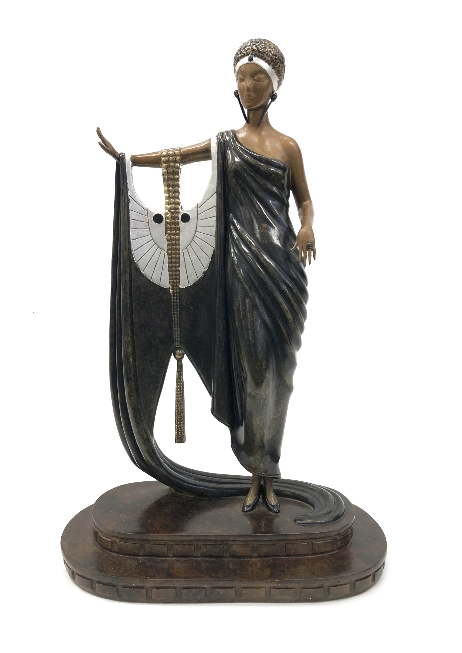 Sophisticated Lady (bronze sculpture) by Erte