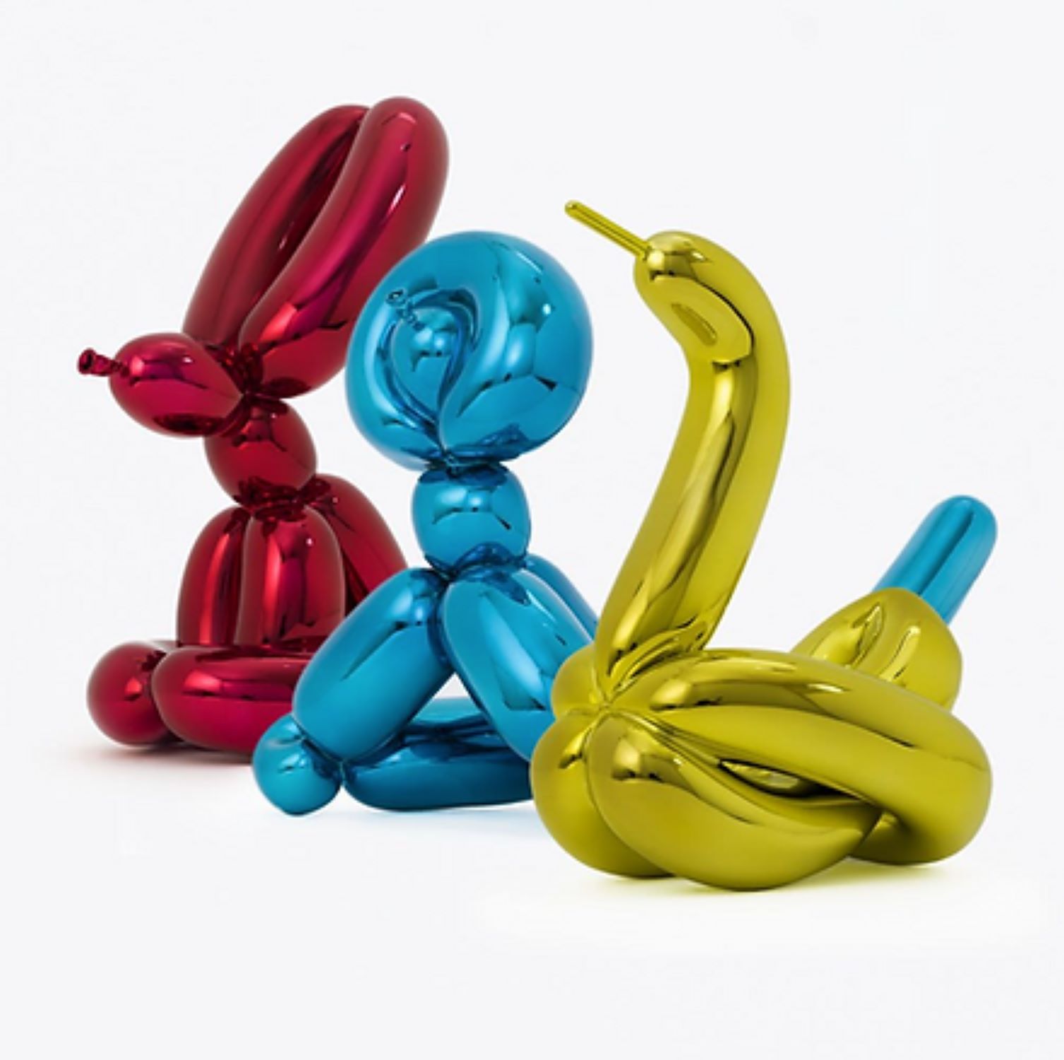 Balloon Animals – Set 1 by Jeff Koons