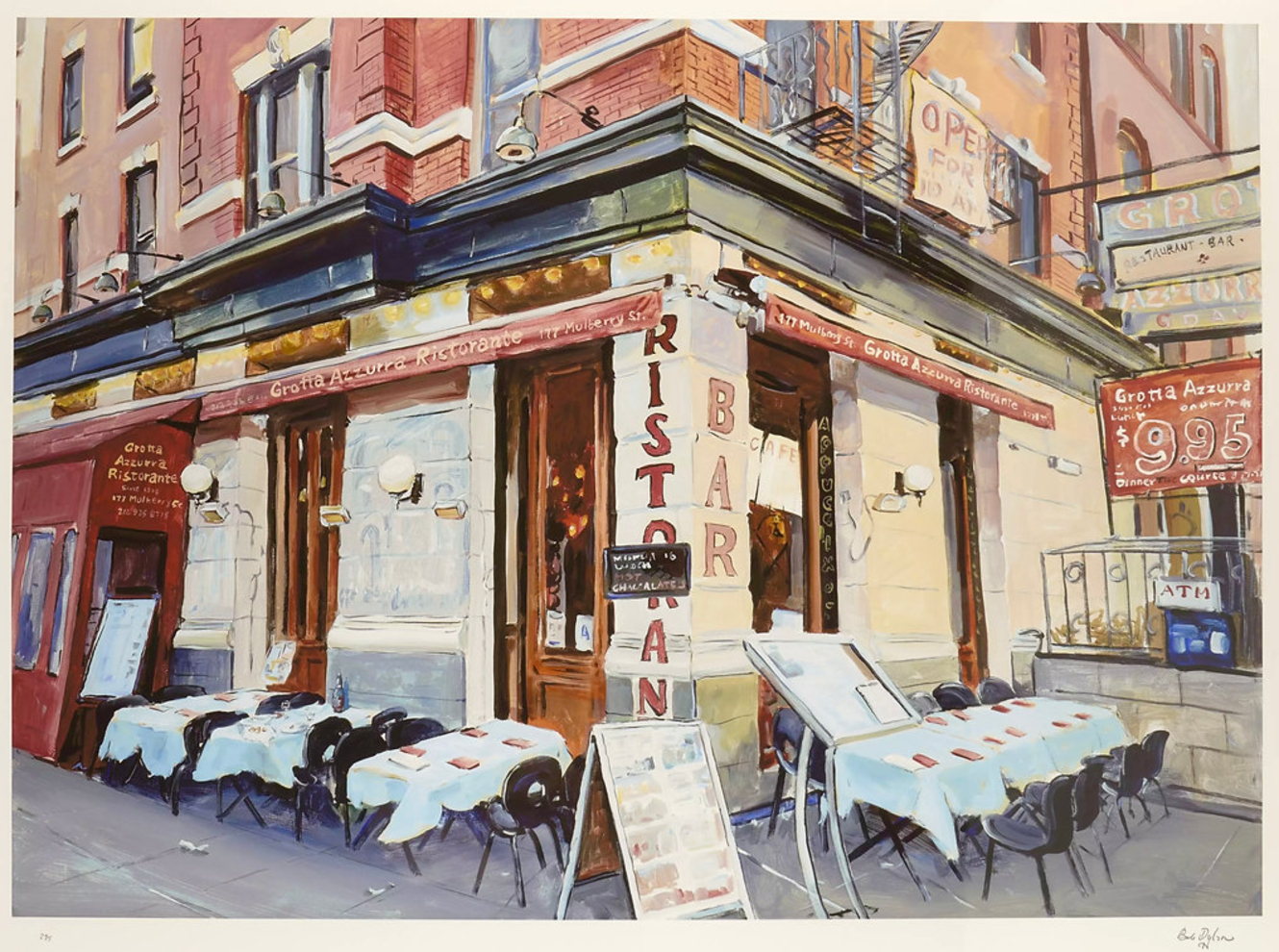 Little Italy, Lower Manhattan by Bob Dylan