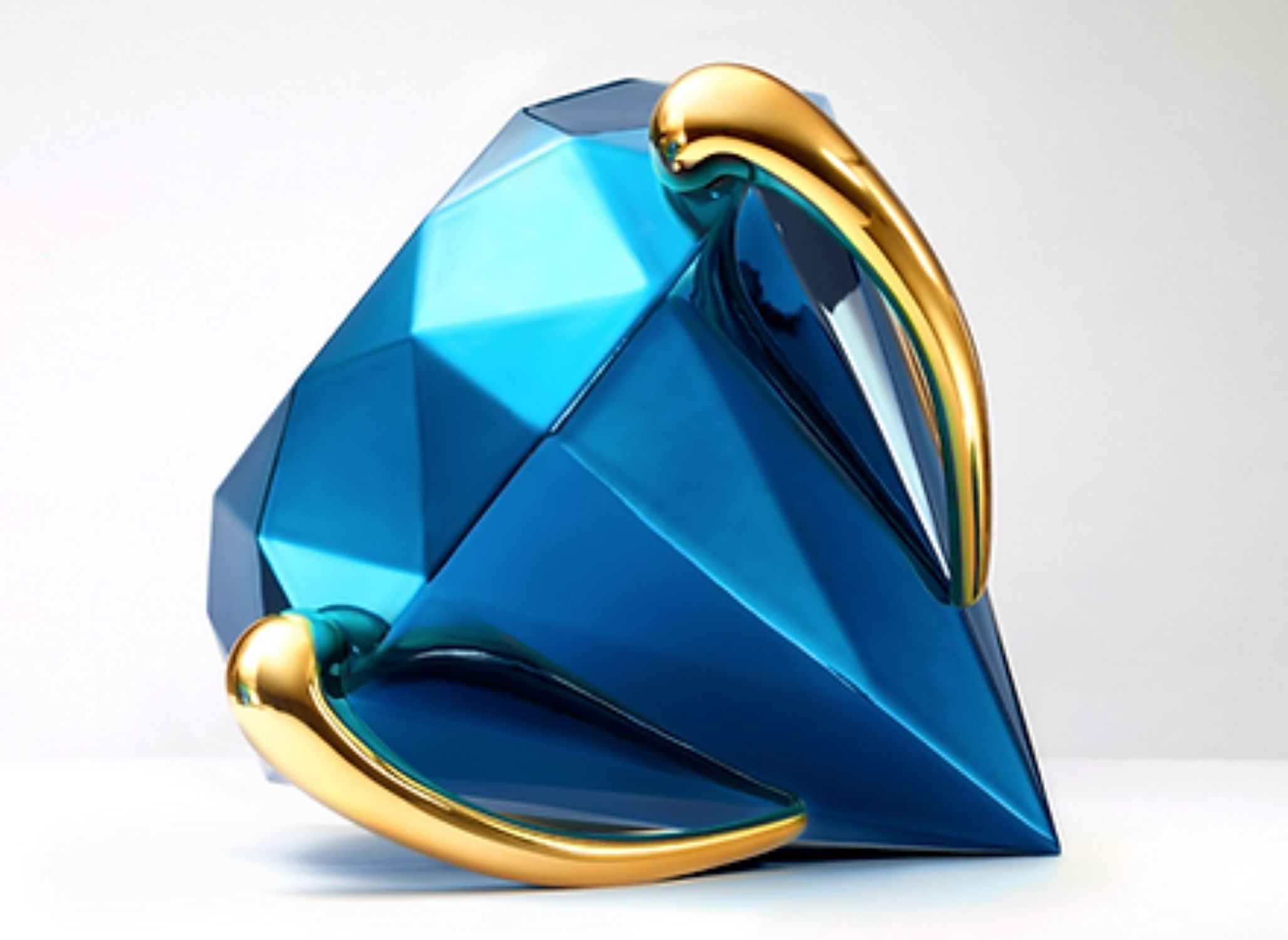 Diamond -Blue by Jeff Koons