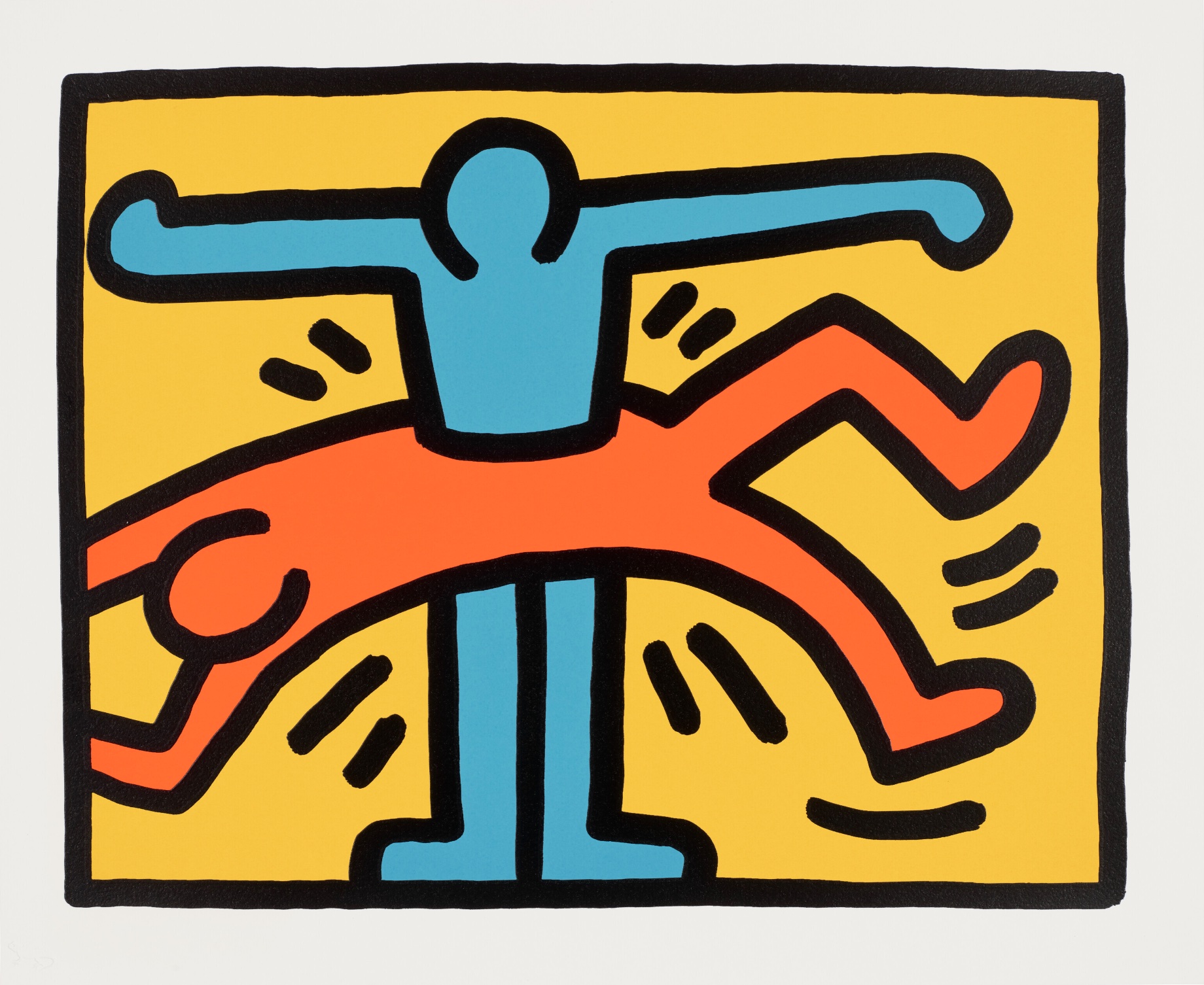 Pop Shop VI (A) by Keith Haring