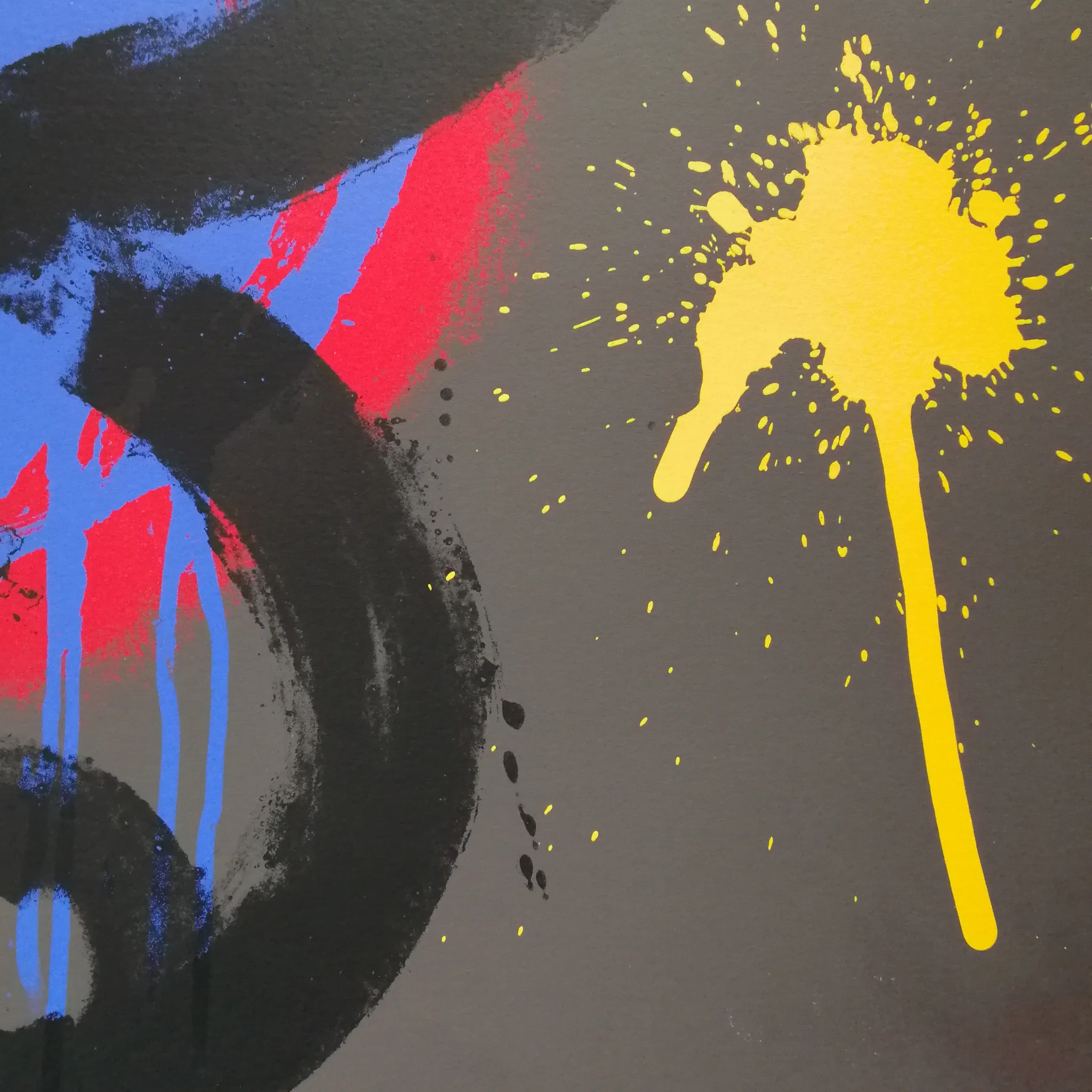 Space Cowboy I by John Hoyland