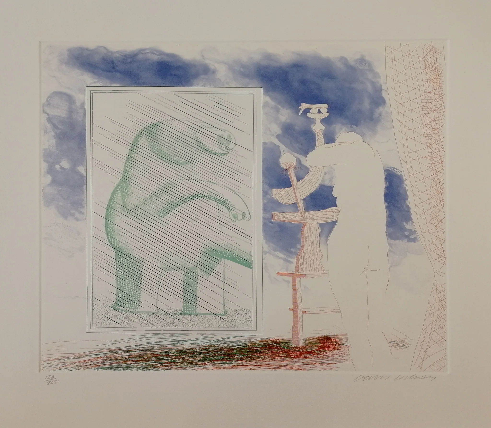 A Picture of Ourselves by David Hockney