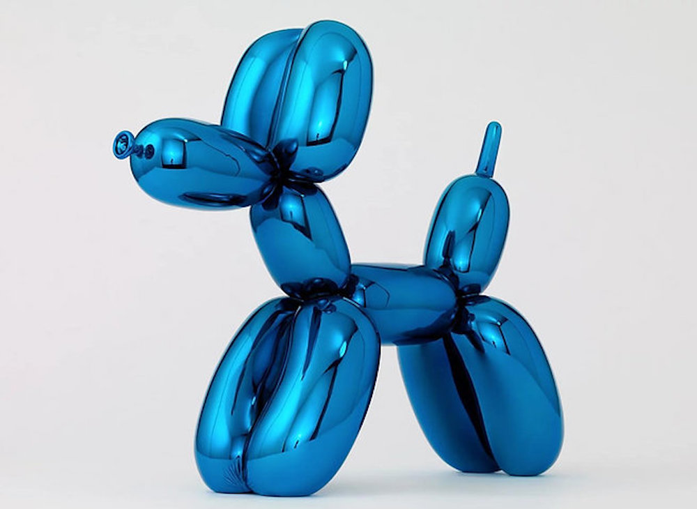 Balloon Dog (Blue) by Jeff Koons