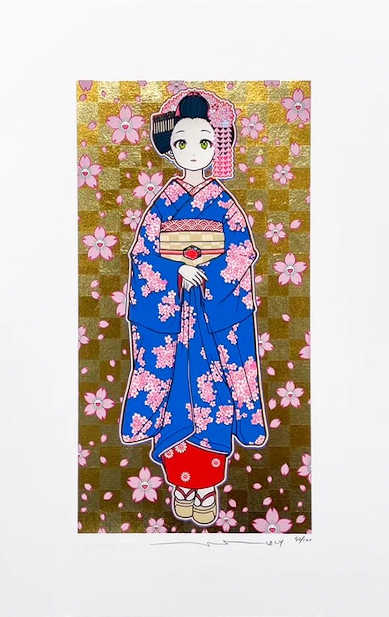 Maiko-san Tanzuku by Takashi Murakami