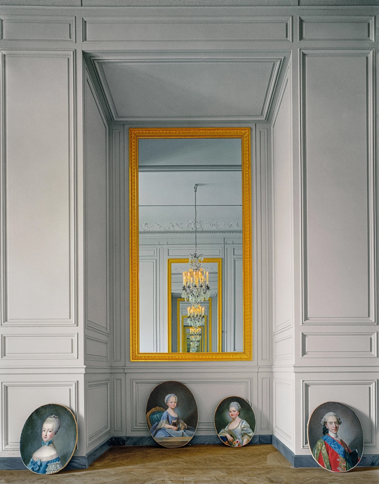 Cabinet interieur de Mme Andelaide #2, (56c) CCE.01.058, Corps Central 0 R.d.C, Versailles by Robert Polidori