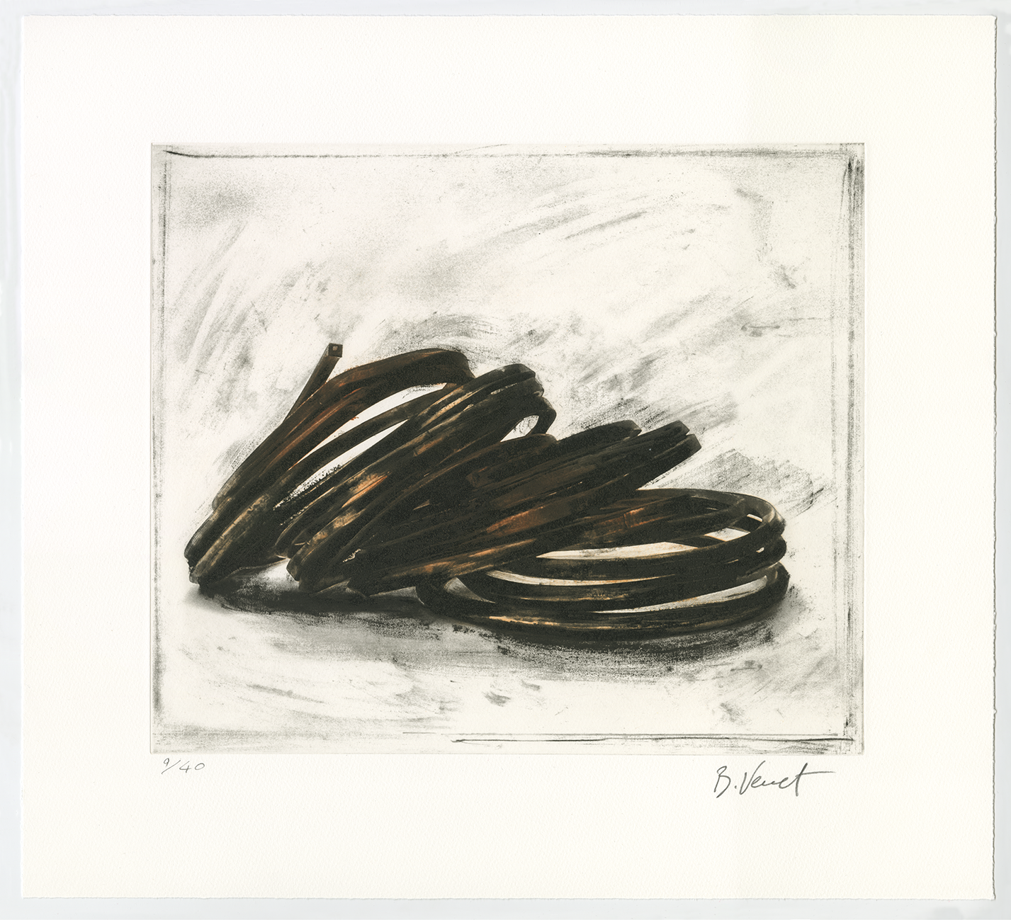 Untitled (iii) by Bernar Venet