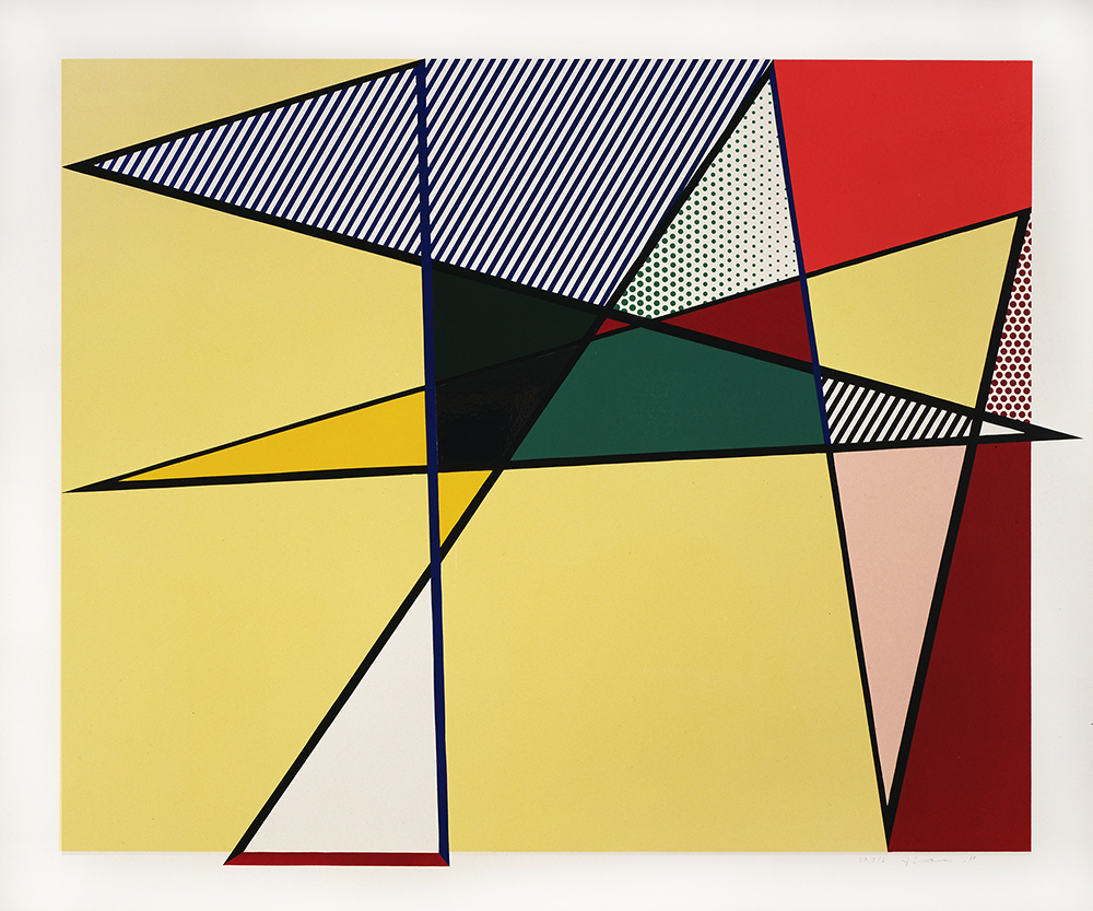 Imperfect 67″ x 79 7/8″ by Roy Lichtenstein