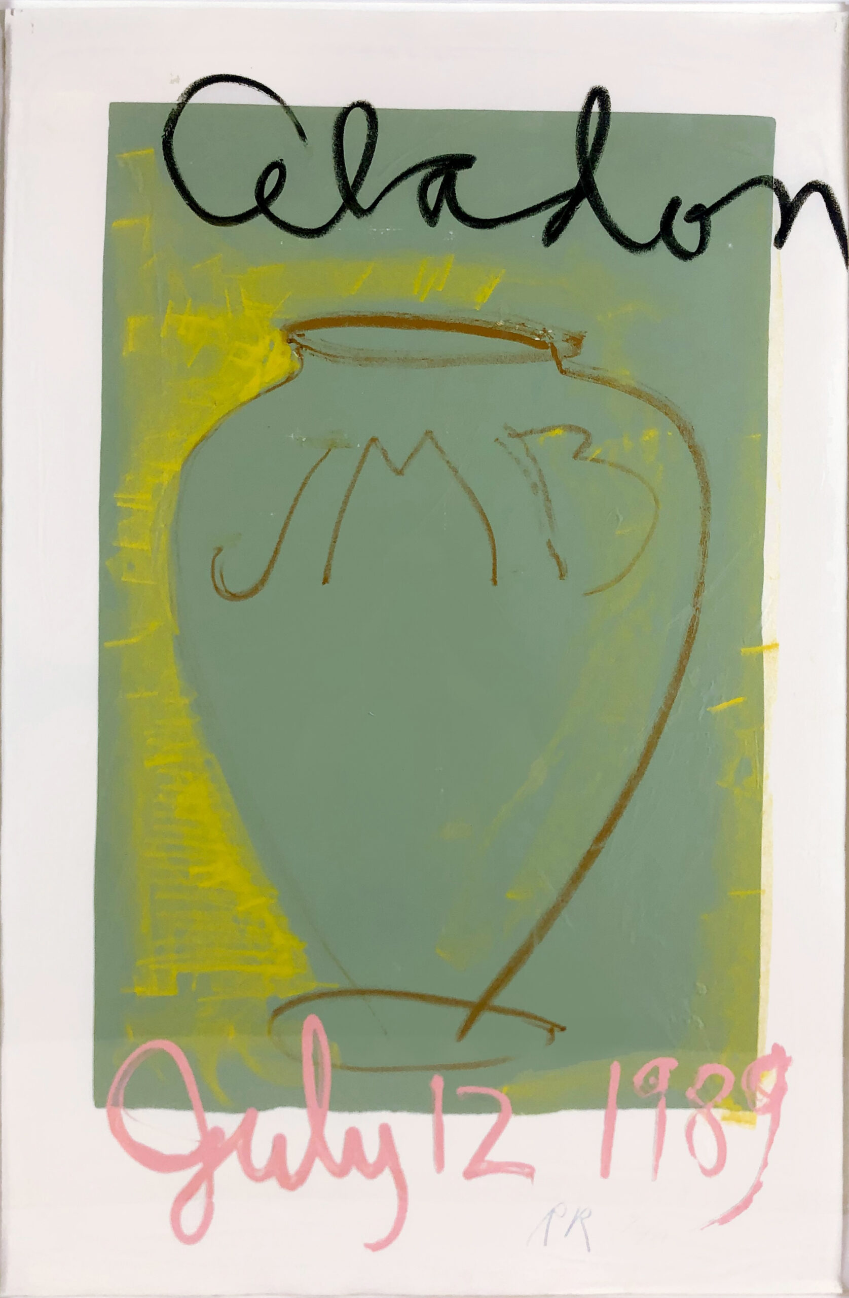 Celadon/Jean-Michel Basquiat by Rene Ricard