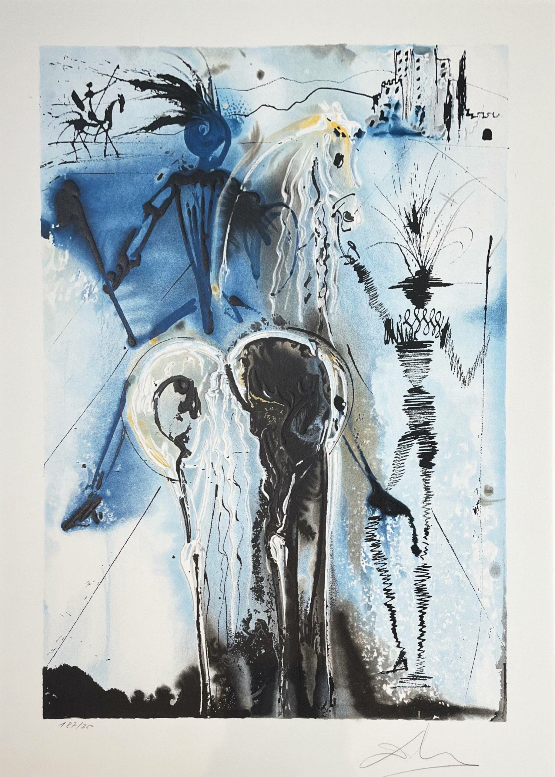 Don Quichotte by Salvador Dalí