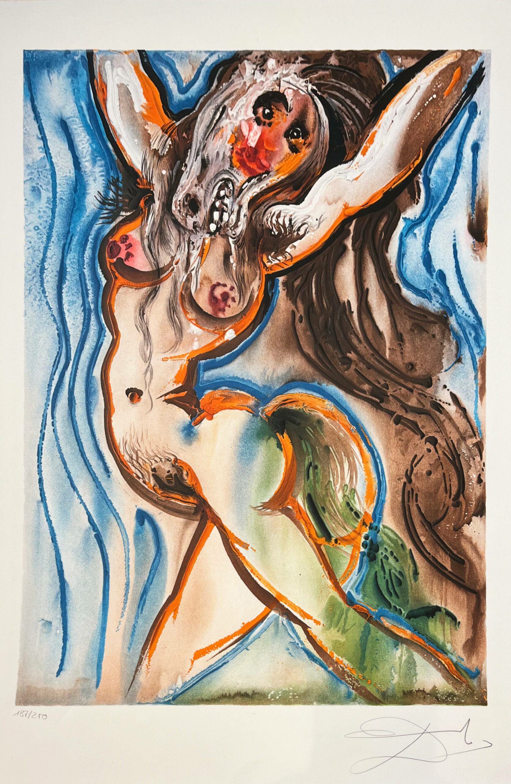 Le femme cheval by Salvador Dalí