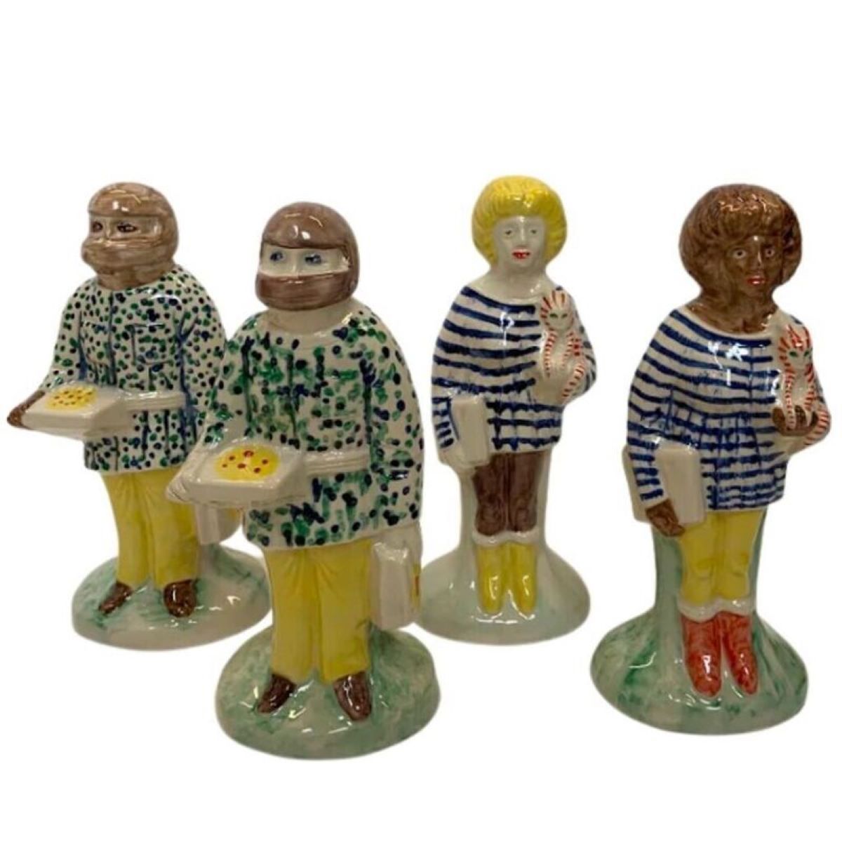 Key Workers (Full Set of Four Sculptures) by Grayson Perry