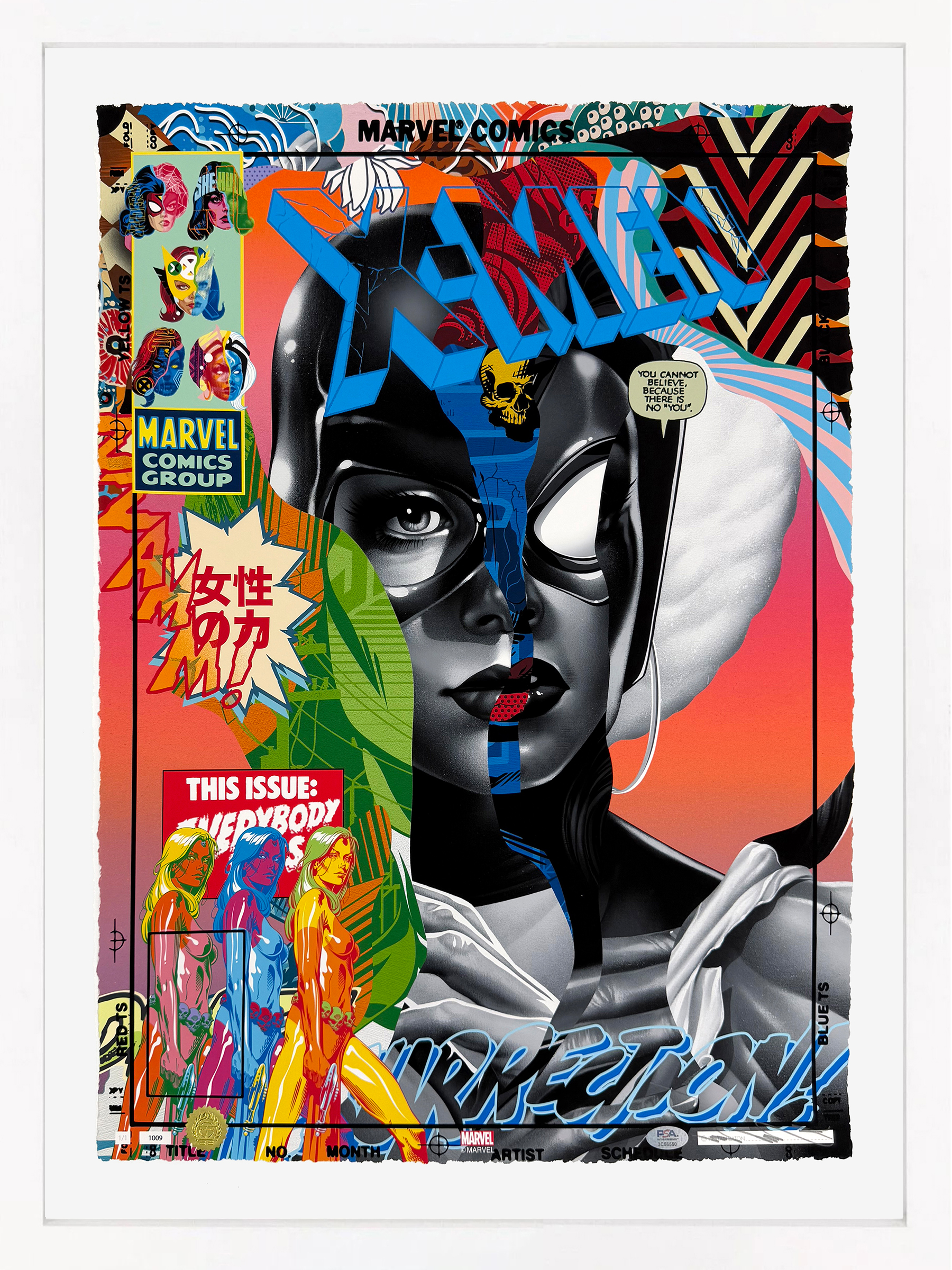 Women Of Marvel: The Portrait Collection ##1009 (unique 1/1) by Tristan Eaton