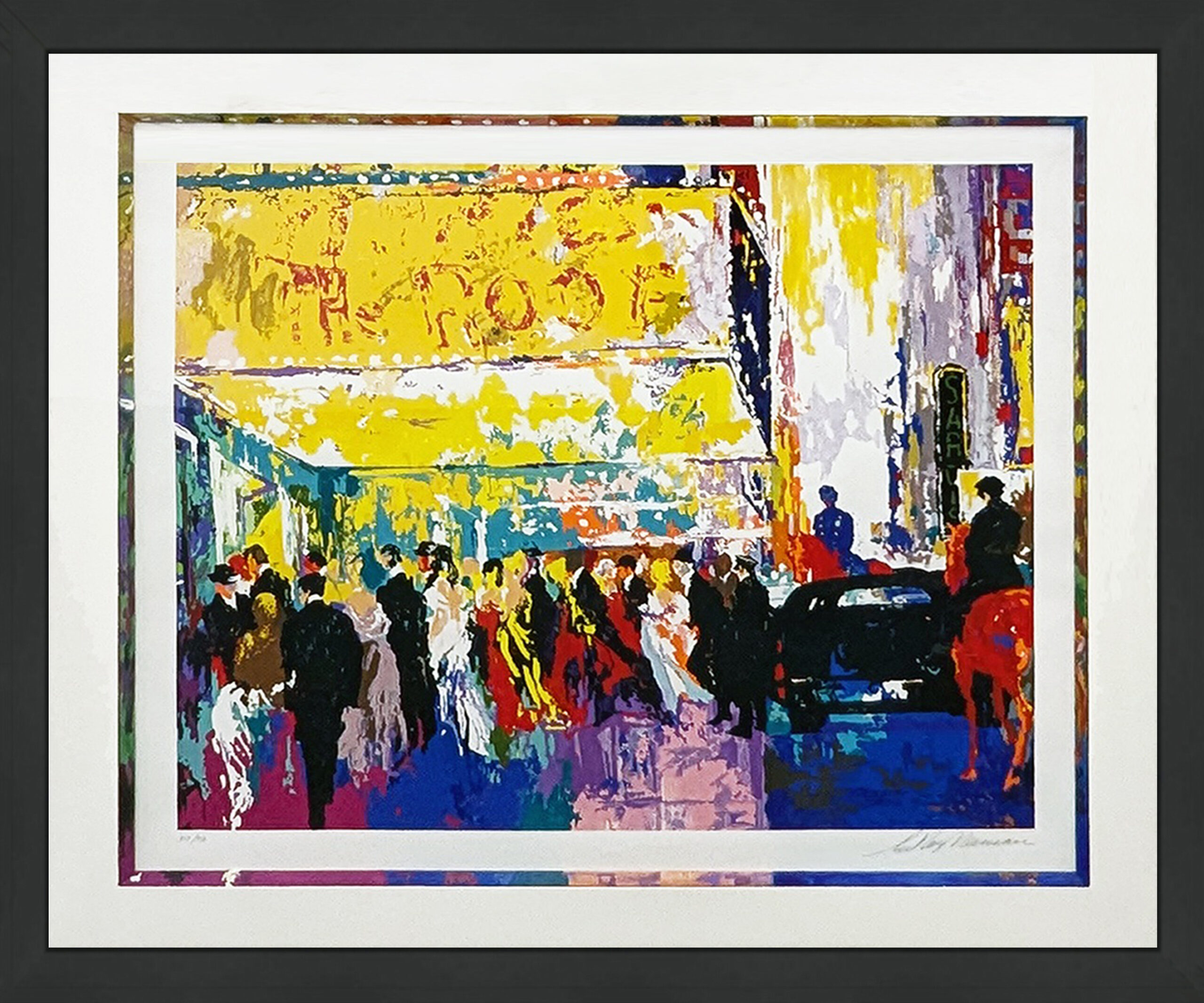 Opening Night On Broadway by LeRoy Neiman