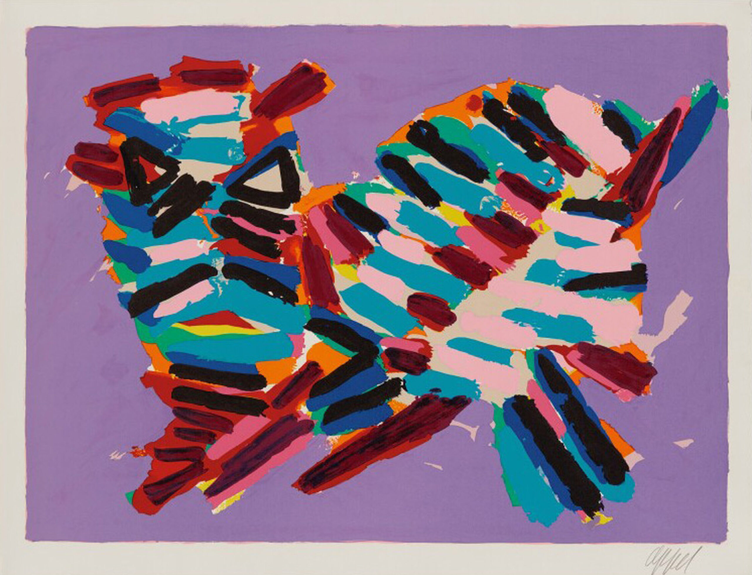 Innocent Cat by Karel Appel