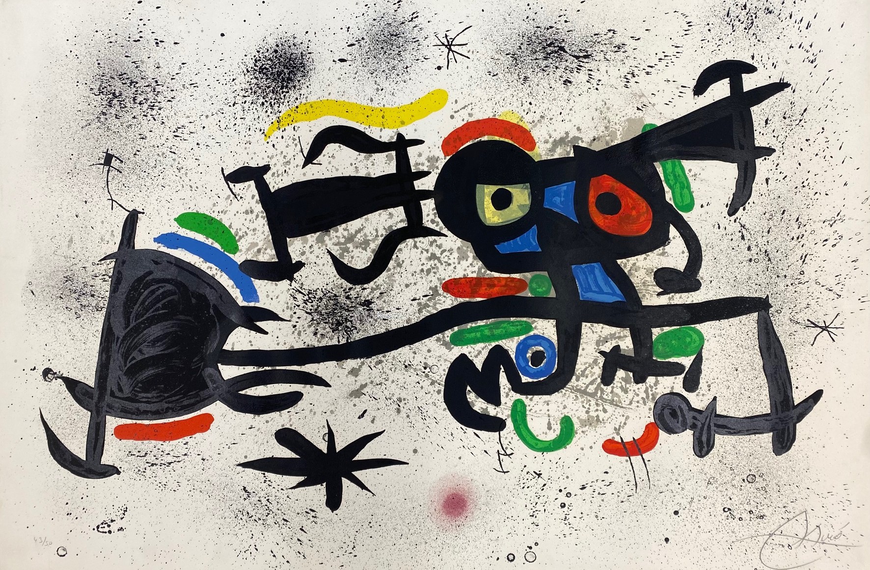 Barrio Chino by Joan Miró