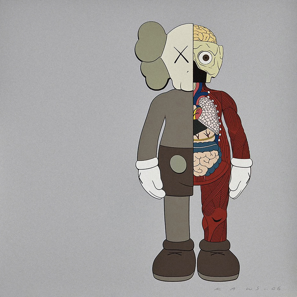 Dissected Companion (Brown) by KAWS