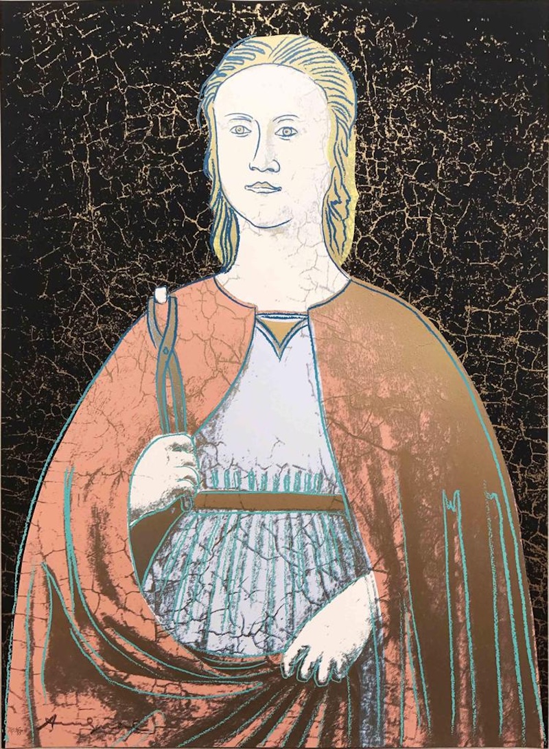 Saint Apollonia, II.331 by Andy Warhol