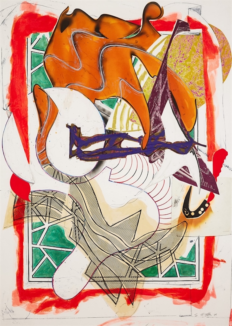 Hark! (from Waves II) by Frank Stella