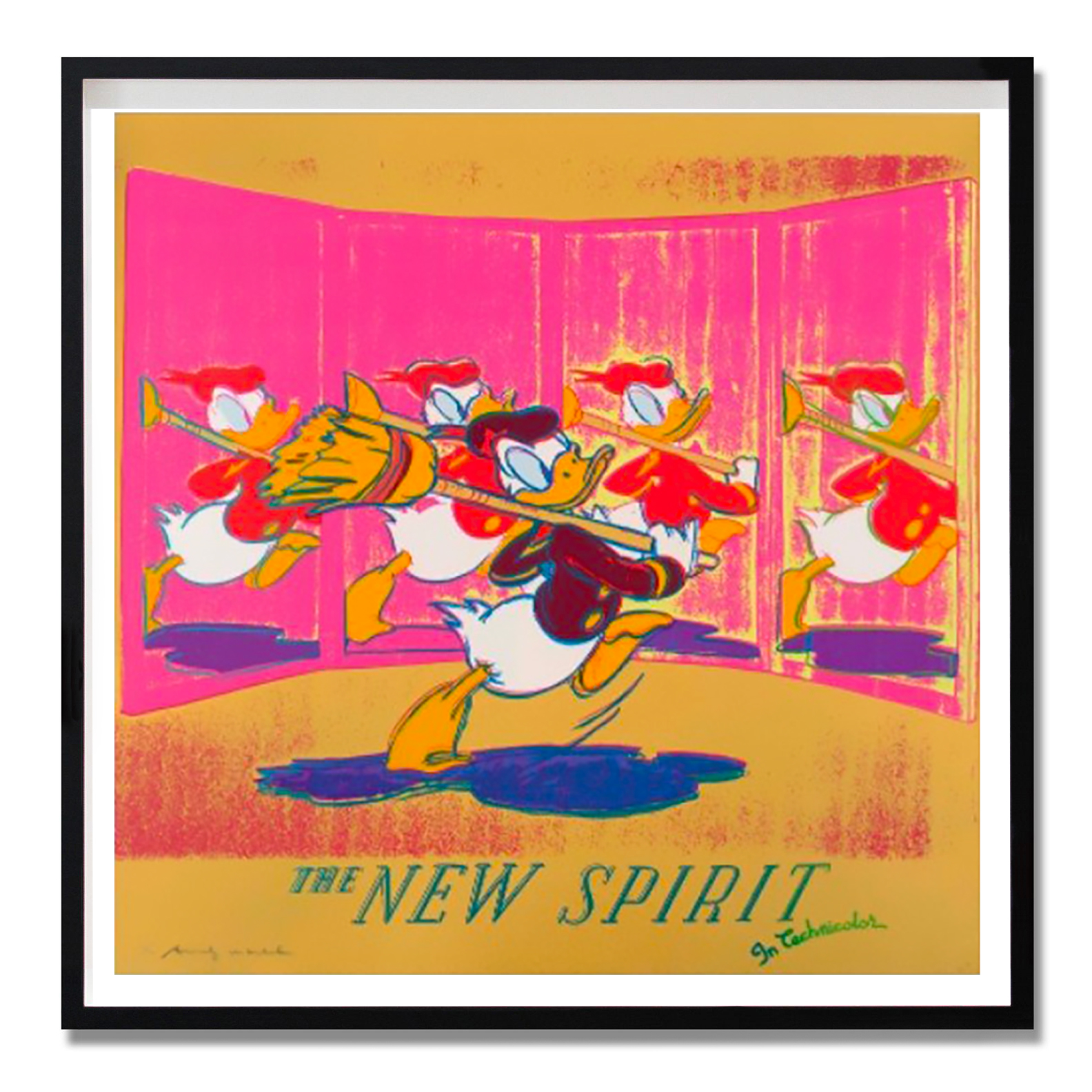 Ads: The New Spirit (Donald Duck) (FS II.357) by Andy Warhol