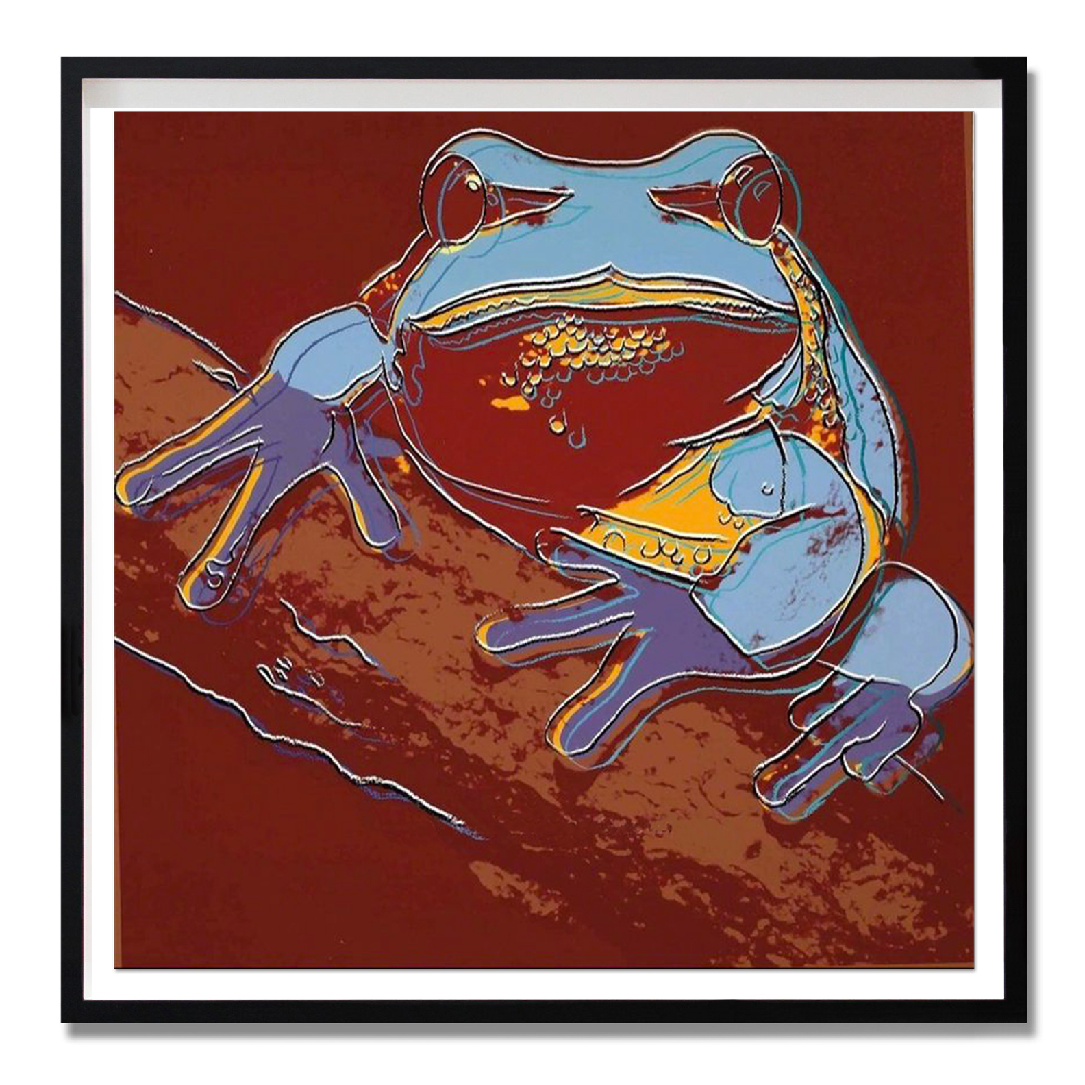 Endangered Species: Pine Barrens Tree Frog (FS IIB.294) by Andy Warhol