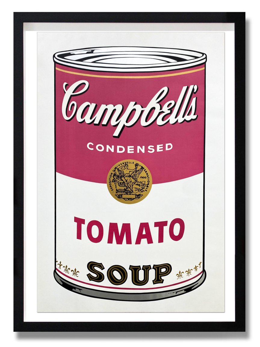 Campbell’s Soup I: Tomato (FS II.46) by Andy Warhol