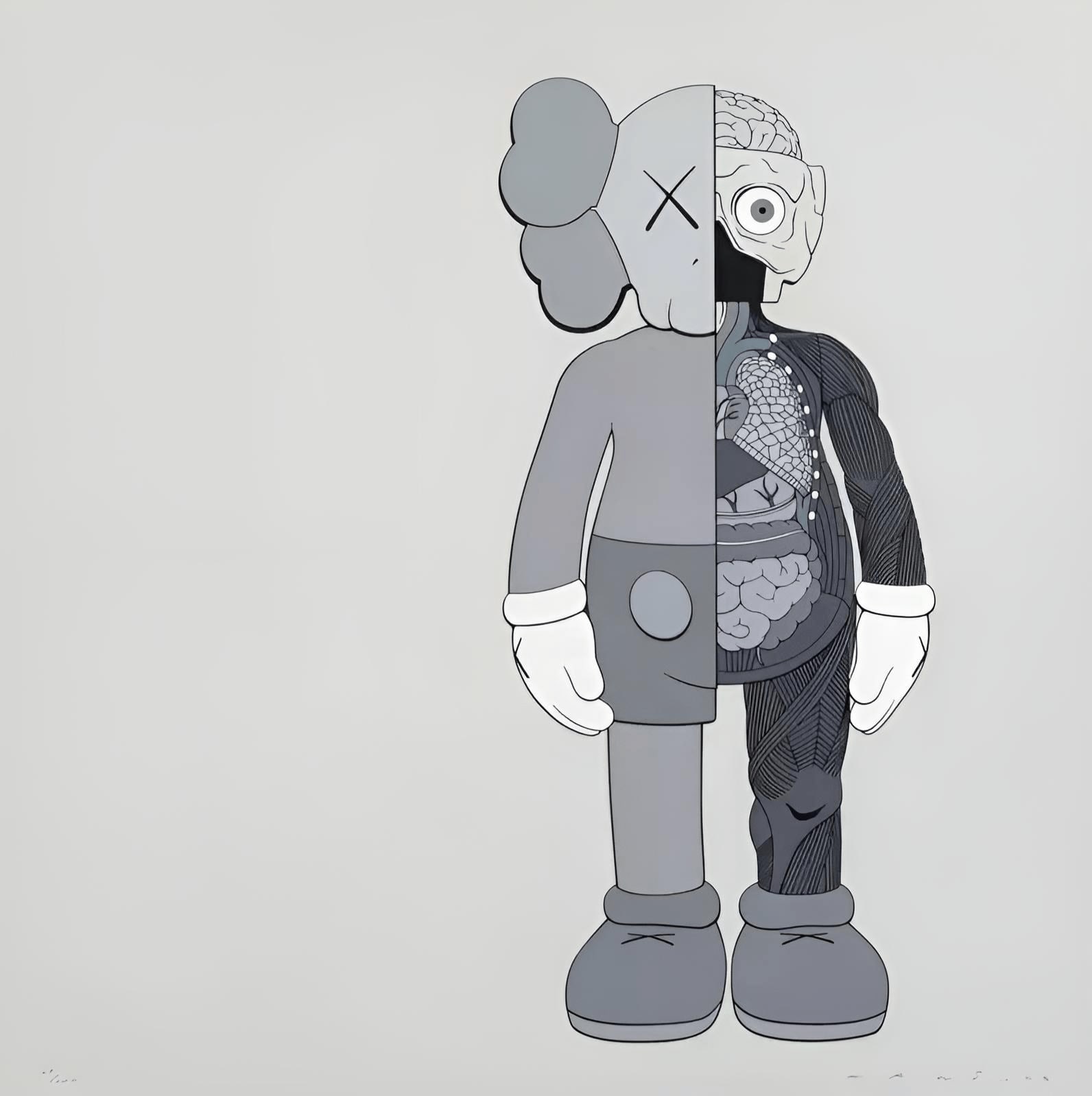 Dissected Companion (Grey) by KAWS