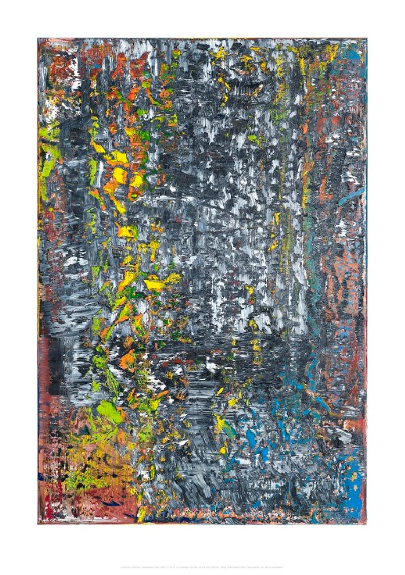 Abstraktes Bild, 2017 by Gerhard Richter