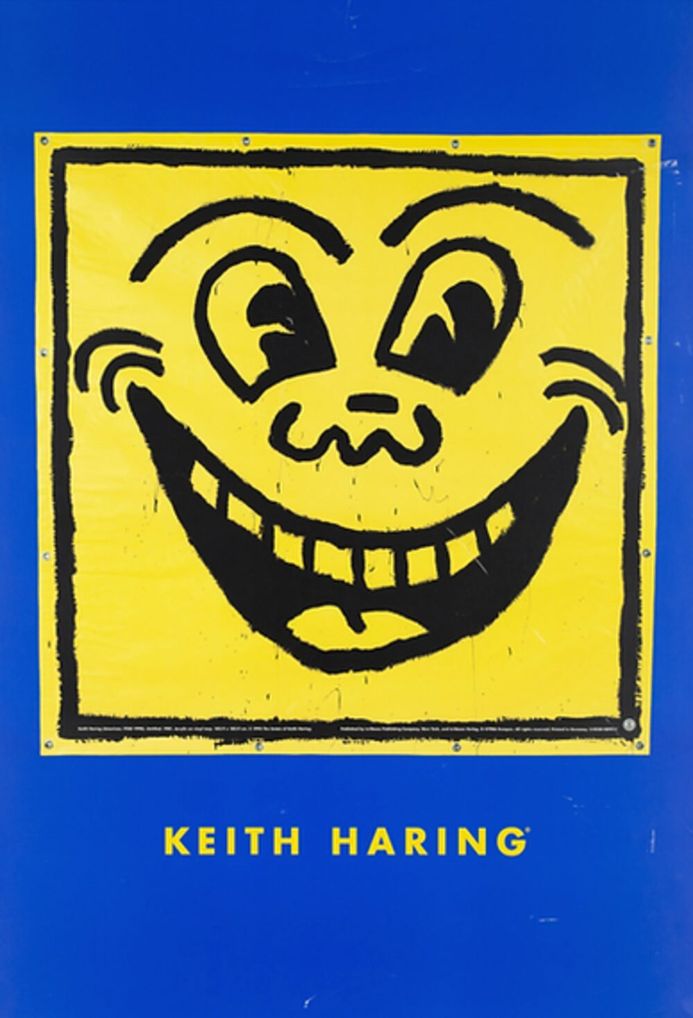 Keith Haring Untitled, Smiley Face, 1981 by Keith Haring