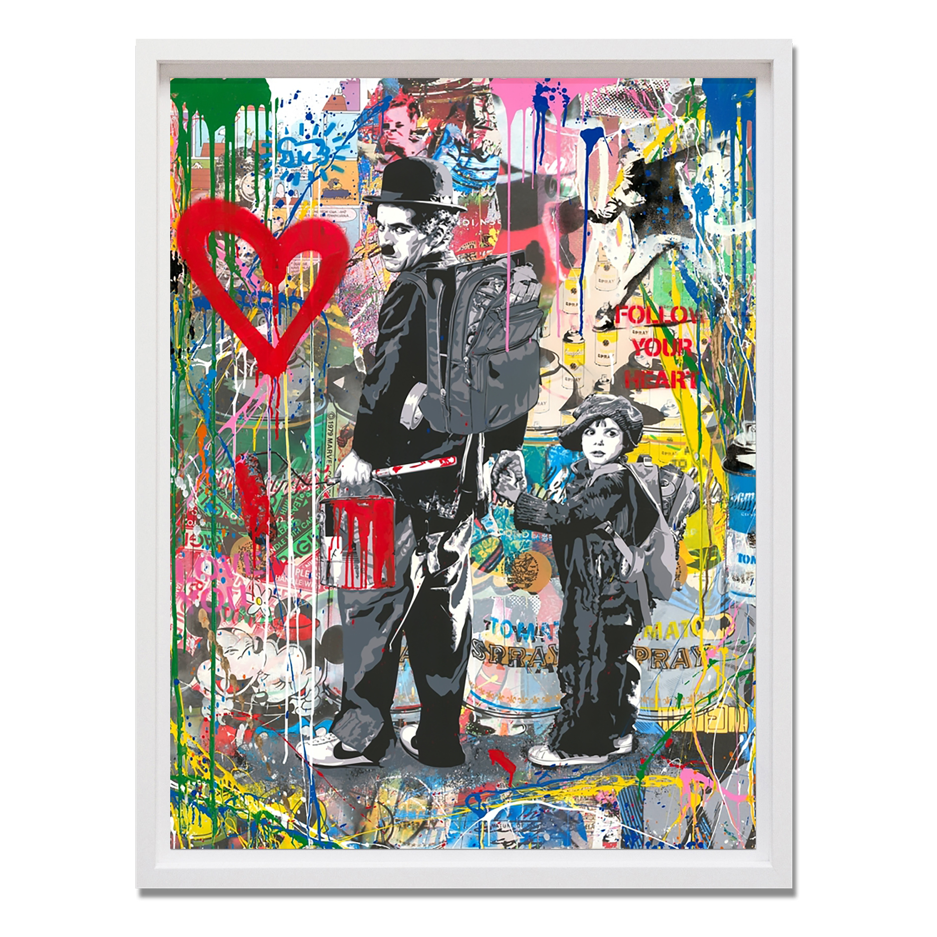 Just Kidding by Mr Brainwash