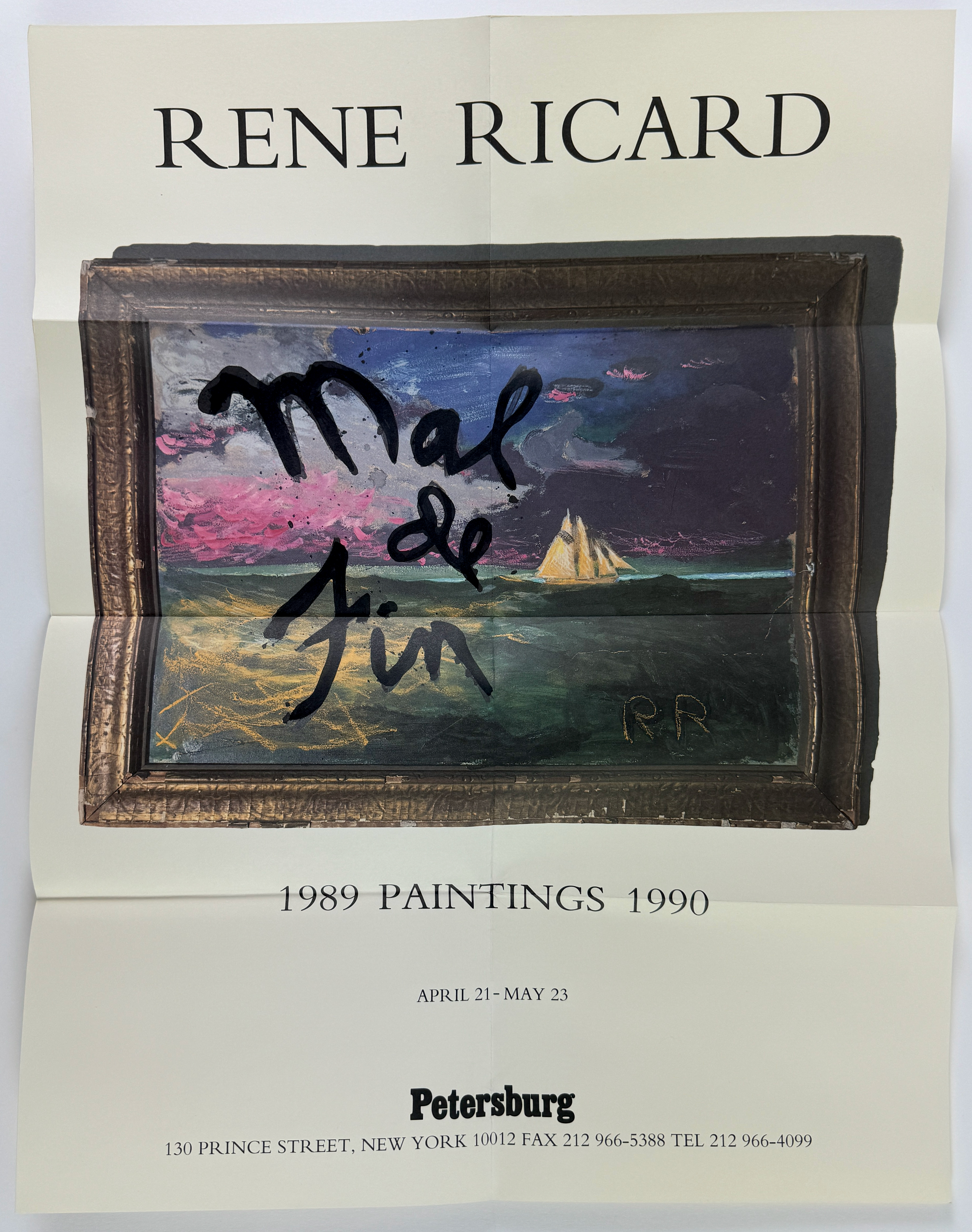 Mal de Fin: Paintings 1989-1990 by Rene Ricard