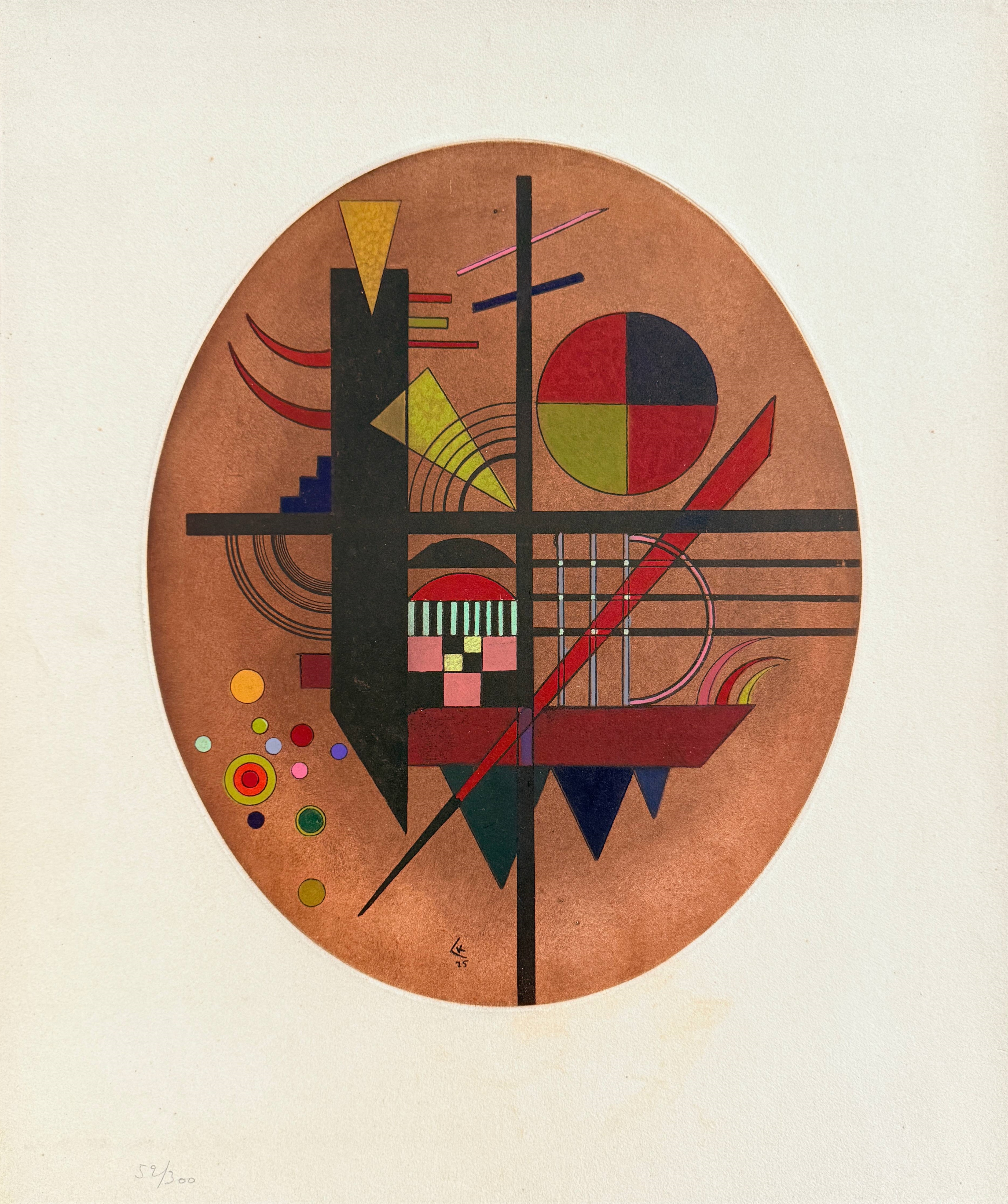 Intime Mitteilung (Message intime) by Wassily Kandinsky